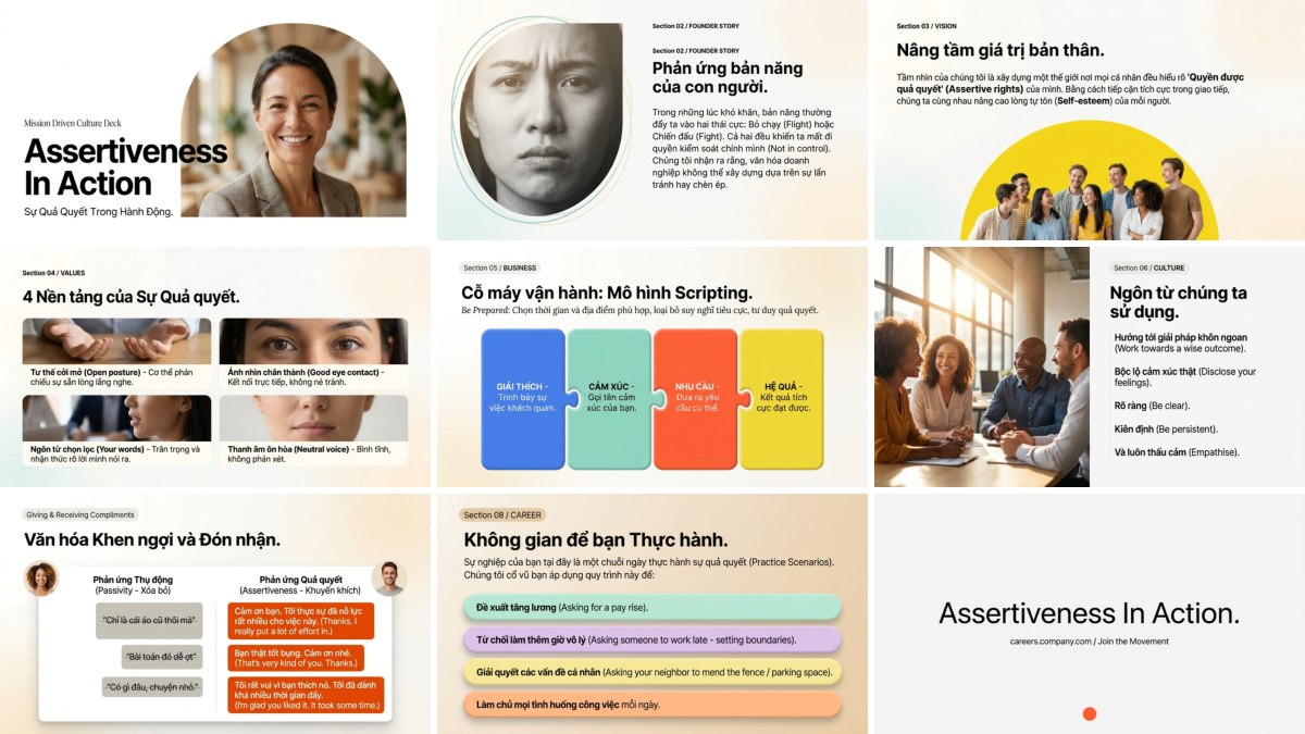 Mission Driven Culture Deck ✦